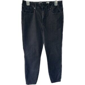 Seven 7 Women's Black Denim High Rise Ankle Skinny 5 Pocket Jeans Size 10